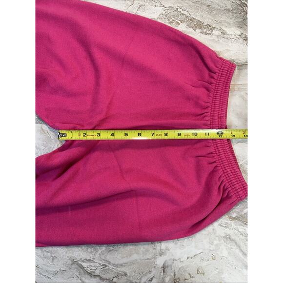 Vtg Small‎ 90’s Sweatpants Custom Butterfly Graphic Airbrush Hot Pink Joggers - Picture 6 of 6